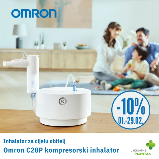 Inhalator za cijelu obitelj Omron C28P kompresorski inhalatori (1)