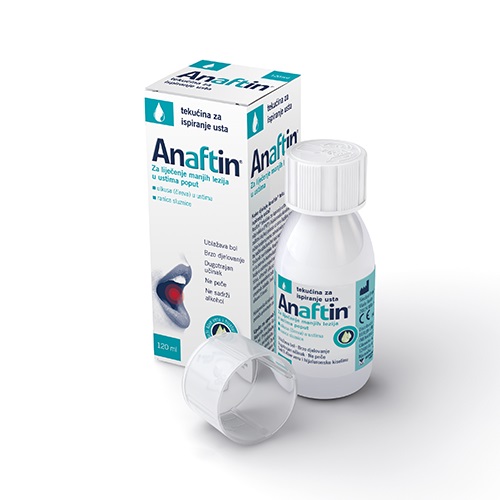 ANAFTIN TEKUĆINA ZA ISPIRANJE USTA 120ML