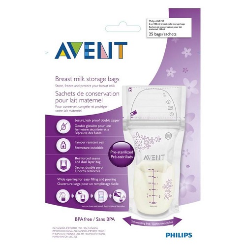 AVENT VREĆICE ZA MAJČINO MLIJEKO 180ML A25