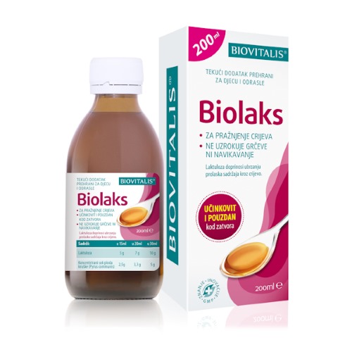 BIOVITALIS BIOLAKS SIRUP  200ML