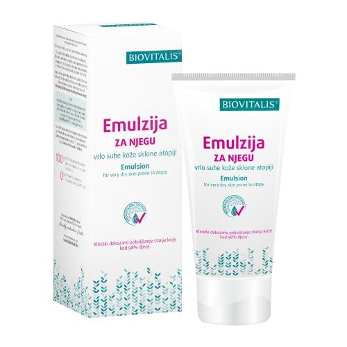 BIOVITALIS EMULZIJA ZA NJEGU KOŽE SKLONE ATOPIJI 150 ML