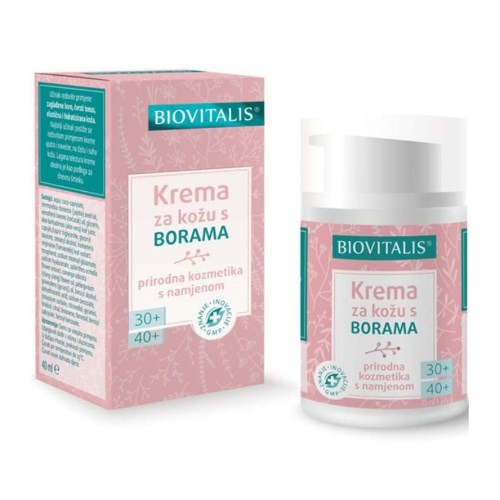 BIOVITALIS KREMA PROTIV BORA 30+/40+ 40ML