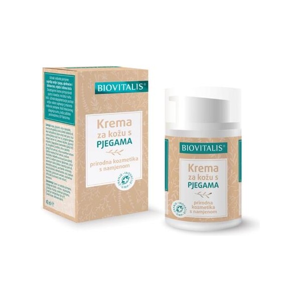 BIOVITALIS KREMA ZA KOŽU S PJEGAMA 40ML
