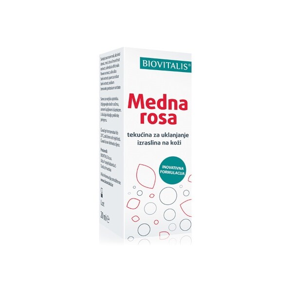 BIOVITALIS MEDNA ROSA 20ML
