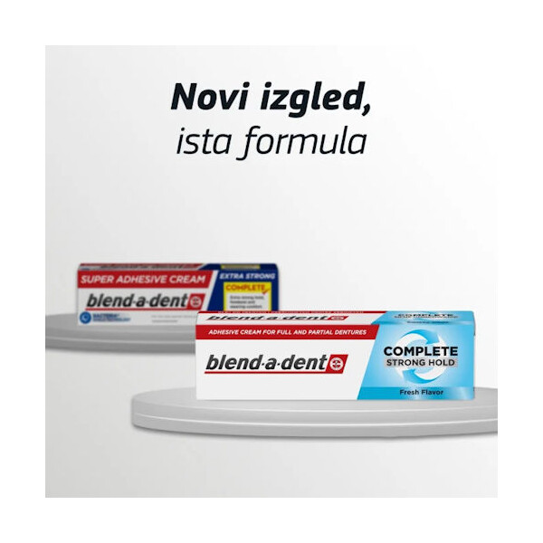 BLEND-A-DENT KREMA ZA PROTEZE COMPLETE SRONG HOLD 47G