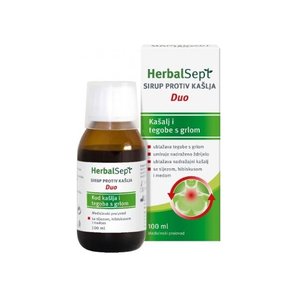 DR.THEISS HERBALSEPT SIRUP PROTIV KAŠLJA DUO 100ML