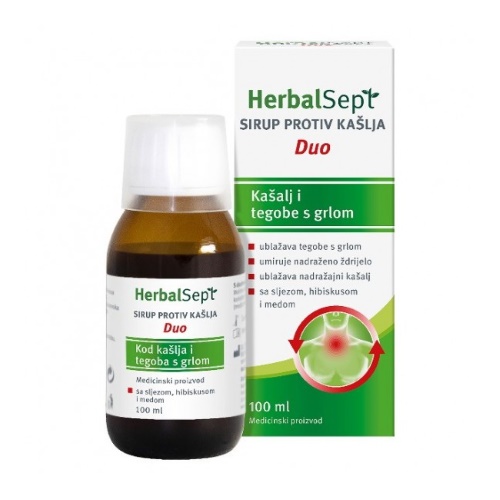 DR.THEISS HERBALSEPT SIRUP PROTIV KAŠLJA DUO 100ML