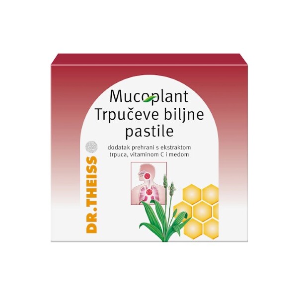 DR.THEISS-MUCOPLANT TRPUČEVE PASTILE A20