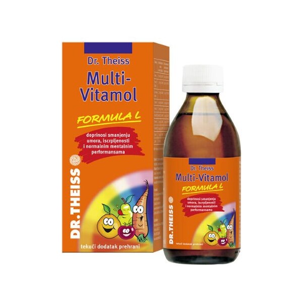 DR.THEISS MULTI-VITAMOL SIRUP FORMULA L 200ML