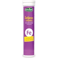 ENCIAN ŽELJEZO + VITAMIN C ŠUMEĆE TABLETE A20