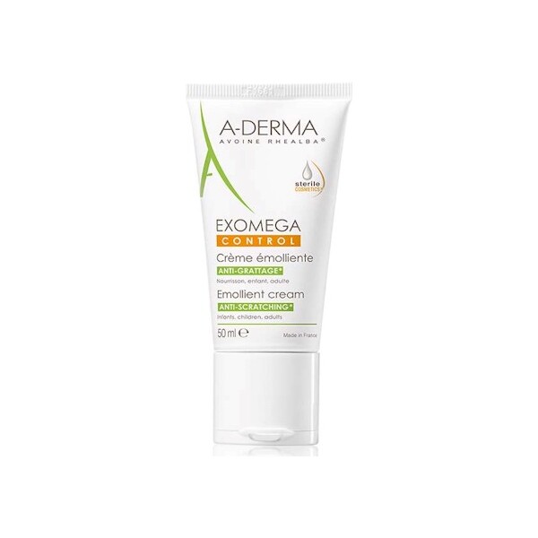 A-DERMA EXOMEGA CONTROL EMOLIJENTNA KREMA 50ML
