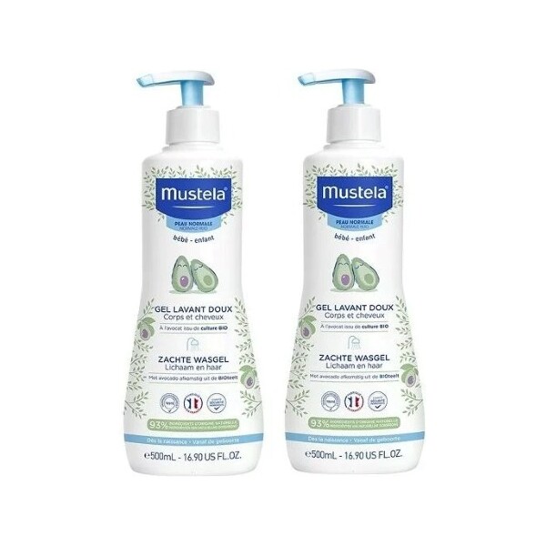 DERMATOLOŠKI GEL ZA PRANJE 500ML 1+1 GRATIS