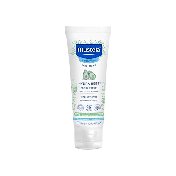 MUSTELA HYDRA BEBE KREMA ZA LICE S AVOKADOM 40ML