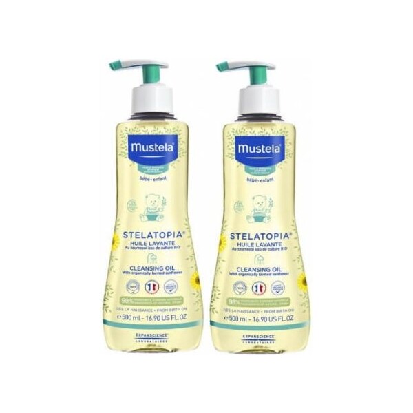 MUSTELA STELATOPIA MLIJEČNO ULJE ZA KUPANJE 1+1 GRATIS