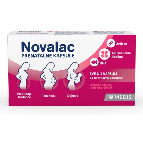 NOVALAC PRENATALNE KAPSULE A30