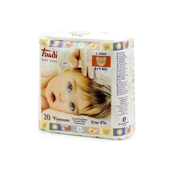 TRUDI PELENE DRY FIT MIDI 4-9 KG A20