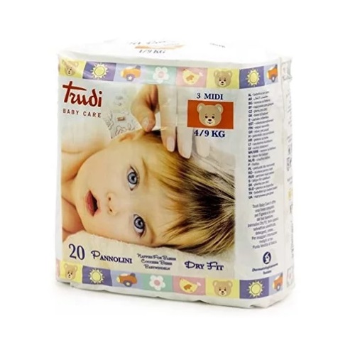 TRUDI PELENE DRY FIT MIDI 4-9 KG A20