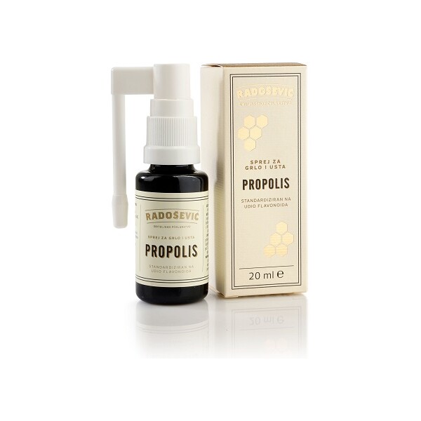 PROPOLIS SPREJ BEZALKOHOLNI PČELARSTVO RADOŠEVIĆ 20ML