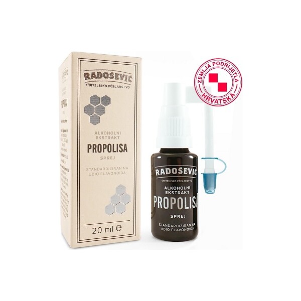 PROPOLIS SPREJ ALKOHOLNI PČELARSTVO RADOŠEVIĆ 20ML