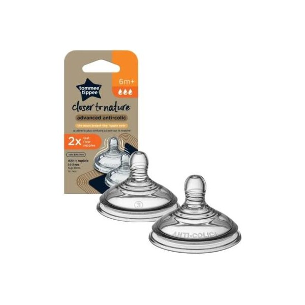 SISAČ TOMMEE TIPPEE 6M+ ANTI-COLIC A2