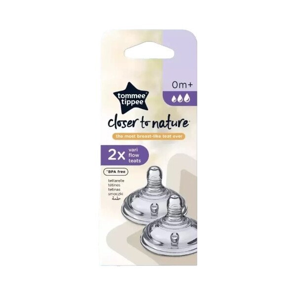 SISAČ TOMMEE TIPPEE 0+ CTN PROMJENJIVI TOK A2