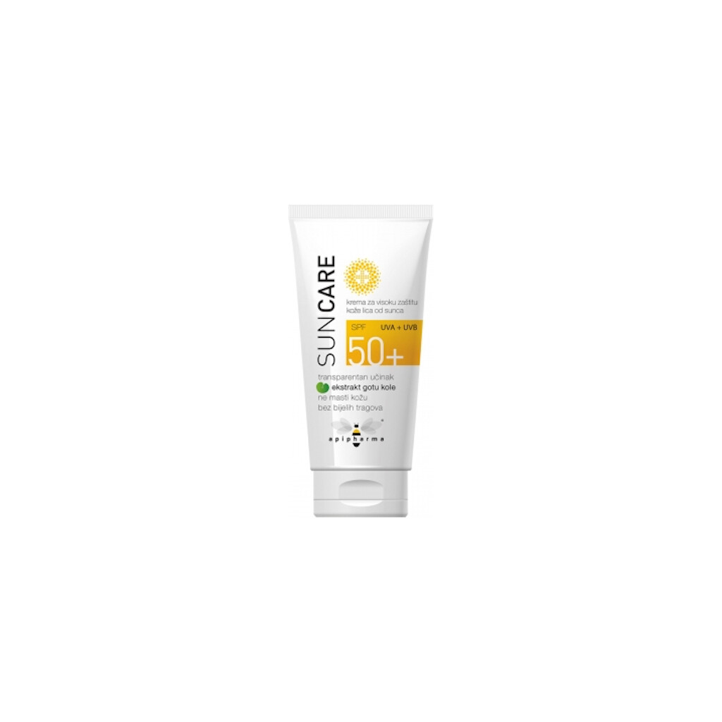 SUNCARE KREMA ZA LICE SPF50+ 50ML APIPHARMA