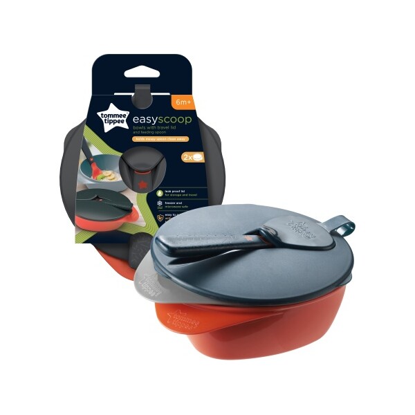 TOMMEE TIPPEE ZDJELICE S POKLOPCEP I ŽLIČICOM A2