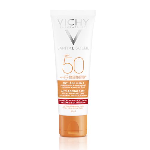 VICHY CAPITAL SOLIEL ANTI-AGE SPF50 KREMA 50ML