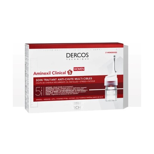 VICHY DERCOS AMINEXIL CLINICAL 5 ŽENE 21X6ML
