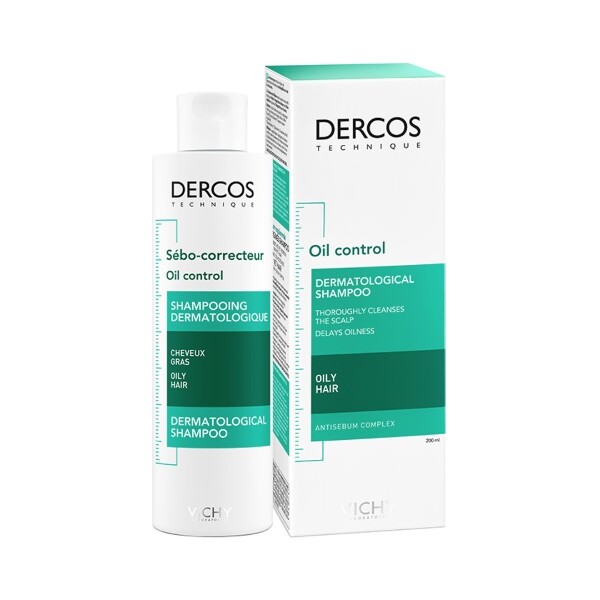 VICHY DERCOS OIL CONTROL ŠAMPON ZA REGULACIJU SEBUMA 200ML
