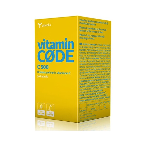 YASENKA VITAMIN CODE IMUNO C 500 KAPSULE A30