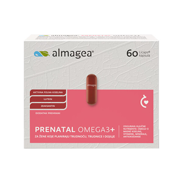 ALMAGEA PRENATAL OMEGA 3+ KAPSULE A60