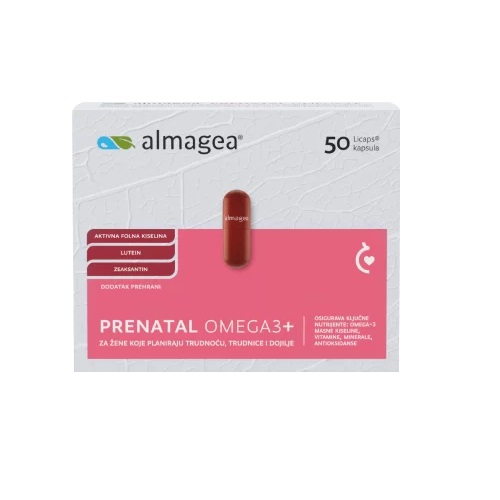 ALMAGEA PRENATAL OMEGA 3+ 50 KAPSULA