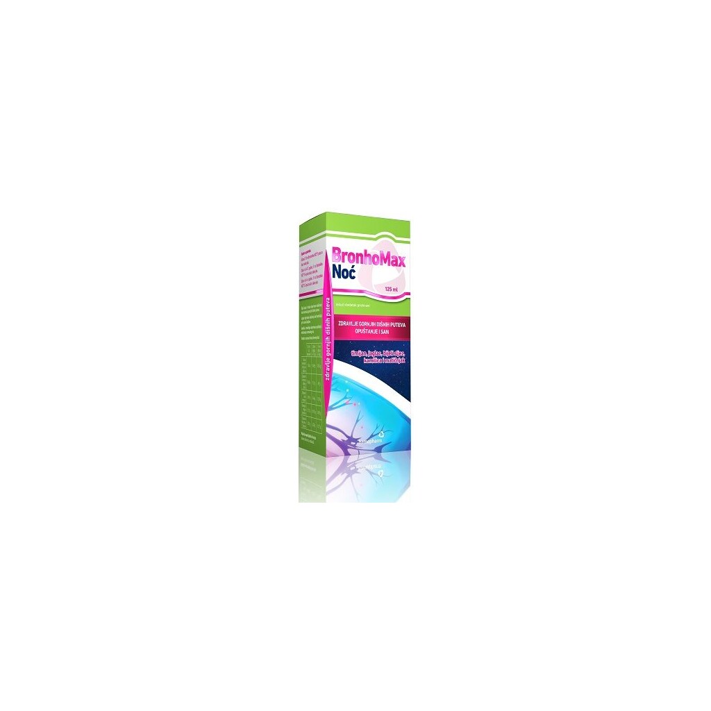 BRONHOMAX NOĆ SIRUP 125ML HAMAPHARM
