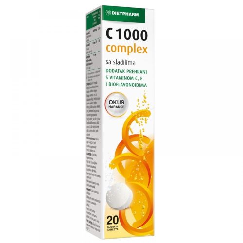 DIETPHARM C 1000 COMPLEX ŠUMEĆE TABLETE A20