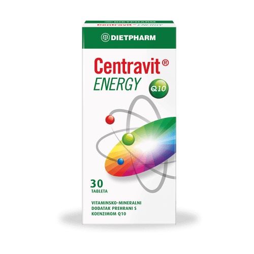 DIETPHARM CENTRAVIT ENERGY TABLETE A30