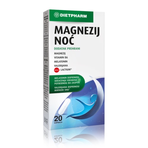 DIETPHARM MAGNEZIJ NOĆ KAPSULE A20