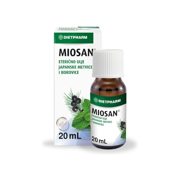 DIETPHARM MIOSAN ETERIČNO ULJE 20ML