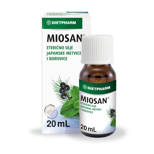 DIETPHARM MIOSAN ETERIČNO ULJE 20ML