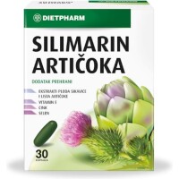 DIETPHARM SILIMARIN ARTIČOKA KAPSULE A30