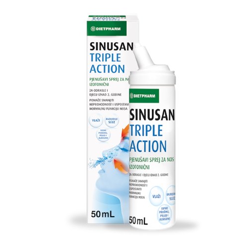 DIETPHARM SINUSAN TRIPLE ACTION SPREJ 50ML