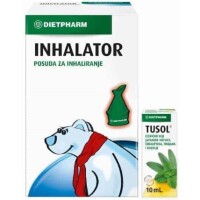 DIETPHARM TUSOL ULJE 10ML + INHALATOR