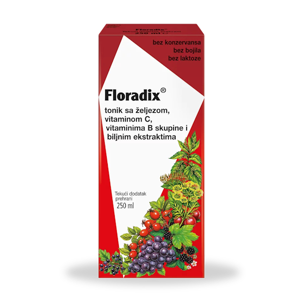 FLORADIX TONIK SA ŽELJEZOM 250ML