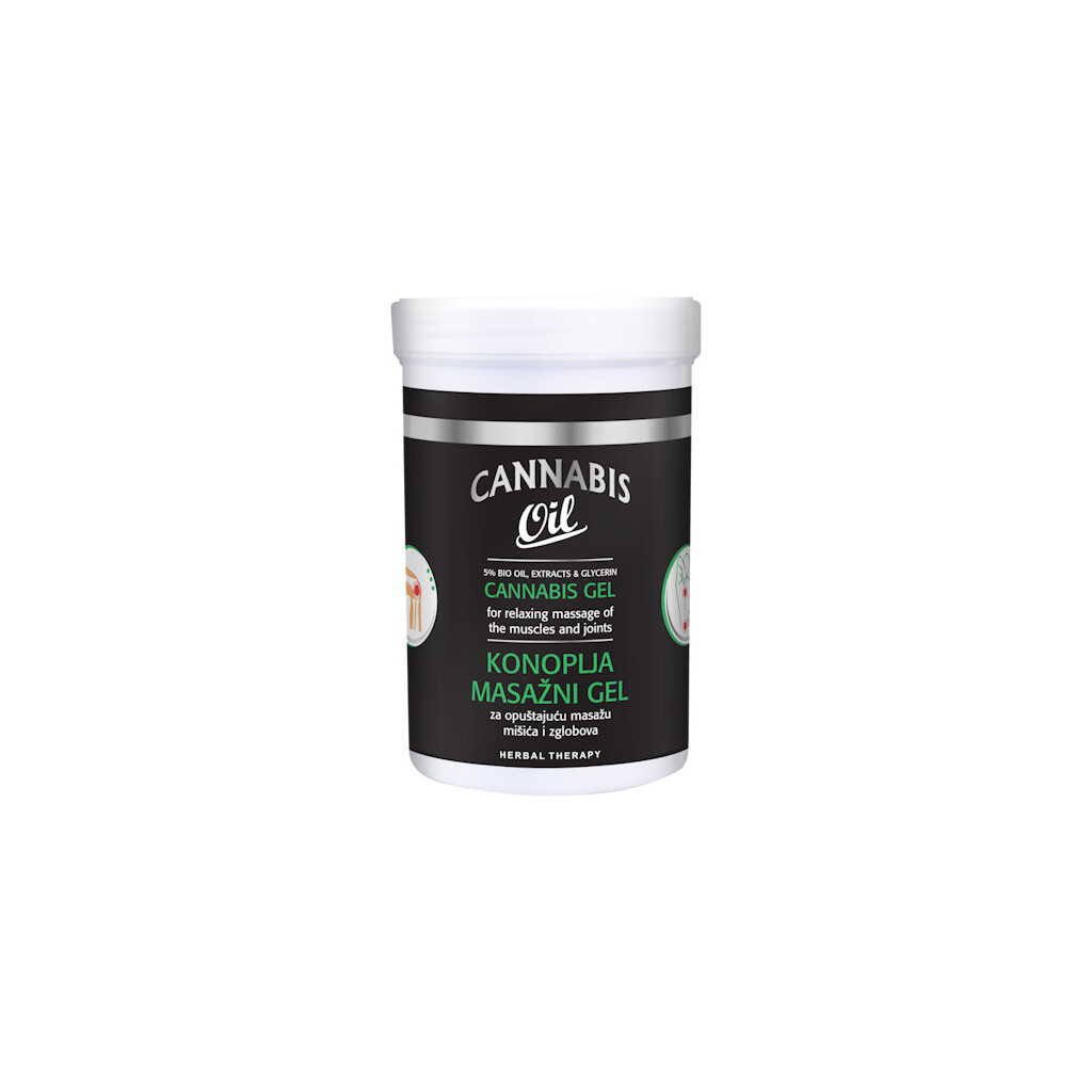 HERBAL THERAPY MASAŽNI GEL OD KONOPLJE 380ML
