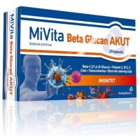 MIVITA BETA GLUKAN AKUT KAPSULE A20 HAMAPHARM