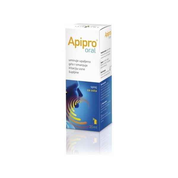 APIPRO ORAL SPREJ ZA GRLO
