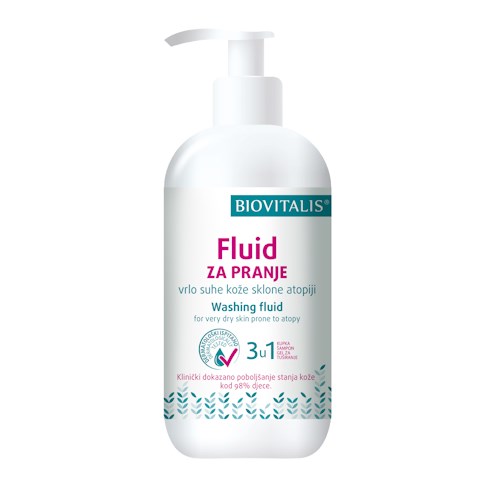 BIOVITALIS FLUID ZA PRANJE KOŽE SKLONE ATOPIJI 250 ML