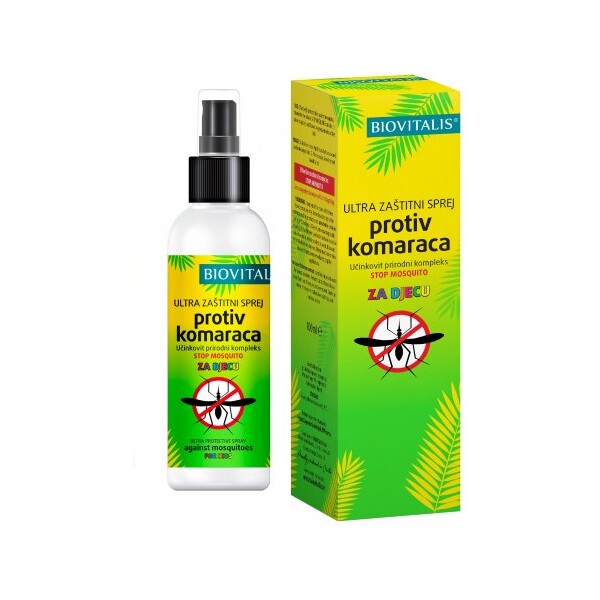 BIOVITALIS ULTRA ZAŠTITNI SPREJ PROTIV KOMARACA ZA DJECU