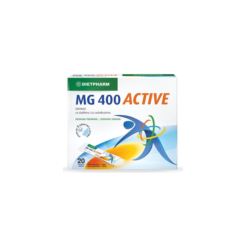 DIETPHARM MAGNEZIJ 400 ACTIVE GRANULE A20