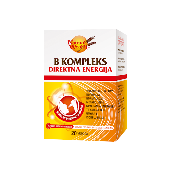 NATURAL WEALTH B KOMPLEKS DIREKTNA ENERGIJA VREĆICE A20